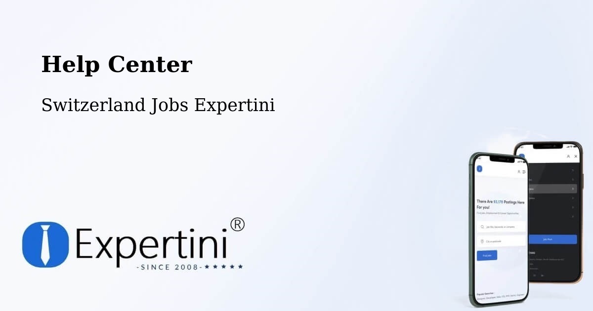 Help Center – Emmental District - Switzerland Jobs Expertini
