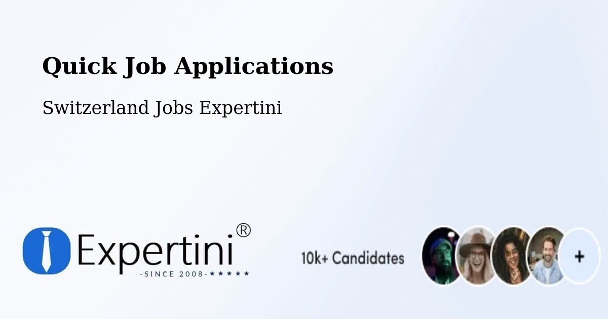 Quick Apply Feature – Emmental District - Switzerland Jobs Expertini